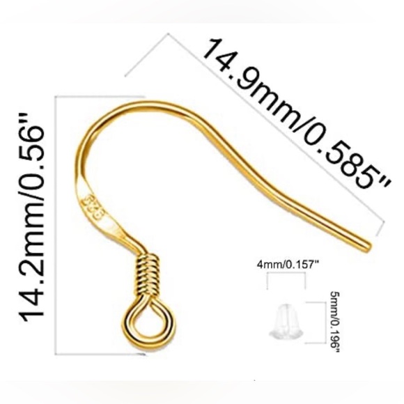 Oh Honeycomb look at these Hand Crafted Pierced Dangly Earrings - Picture 10 of 12